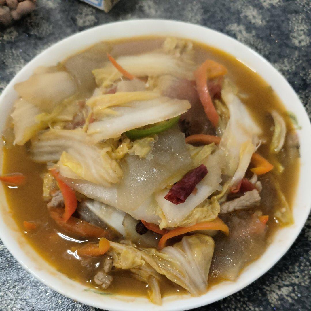 肉丝拉皮（徐州版）