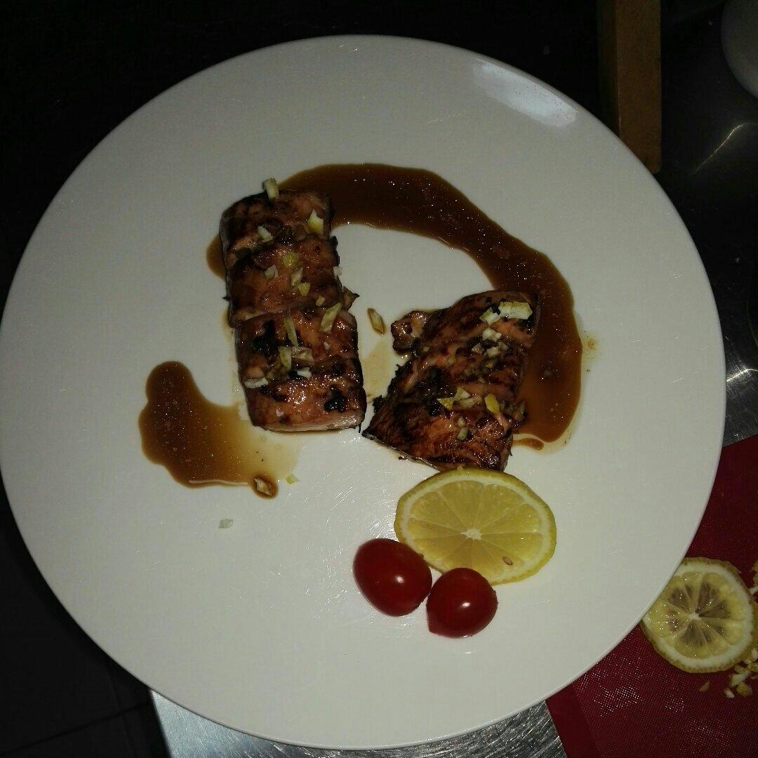 香煎三文鱼