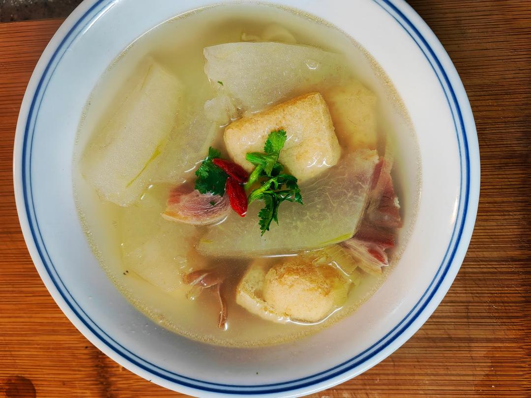 【火腿冬瓜汤】