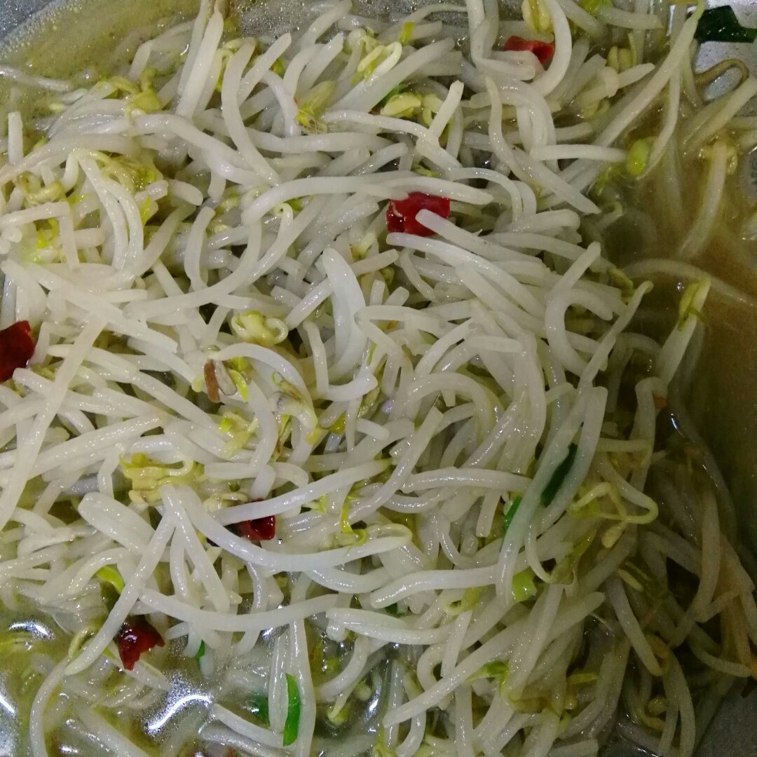 素炒豆芽