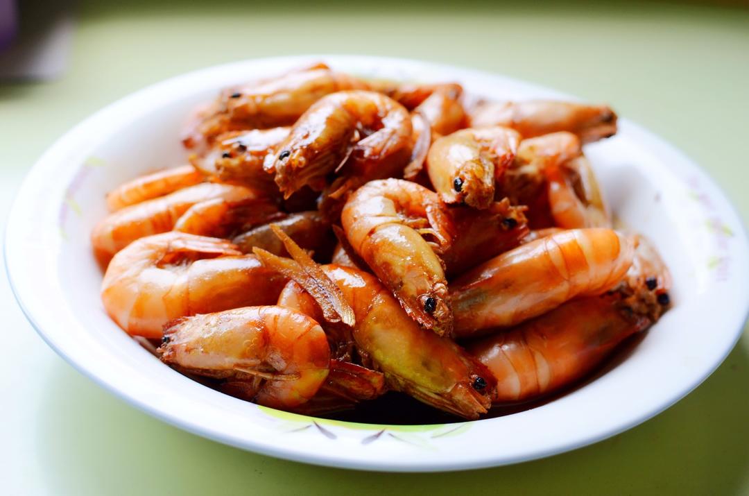 油爆河虾