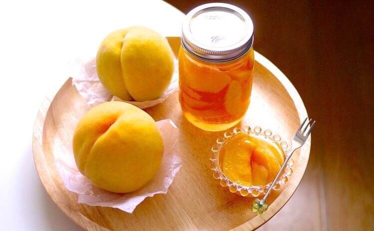 黄桃罐头简单自制版的做法
