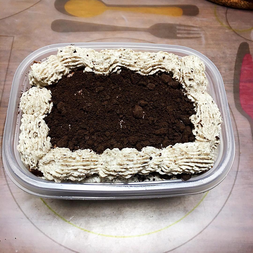 好吃到流泪的奥利奥咸奶油盒子蛋糕