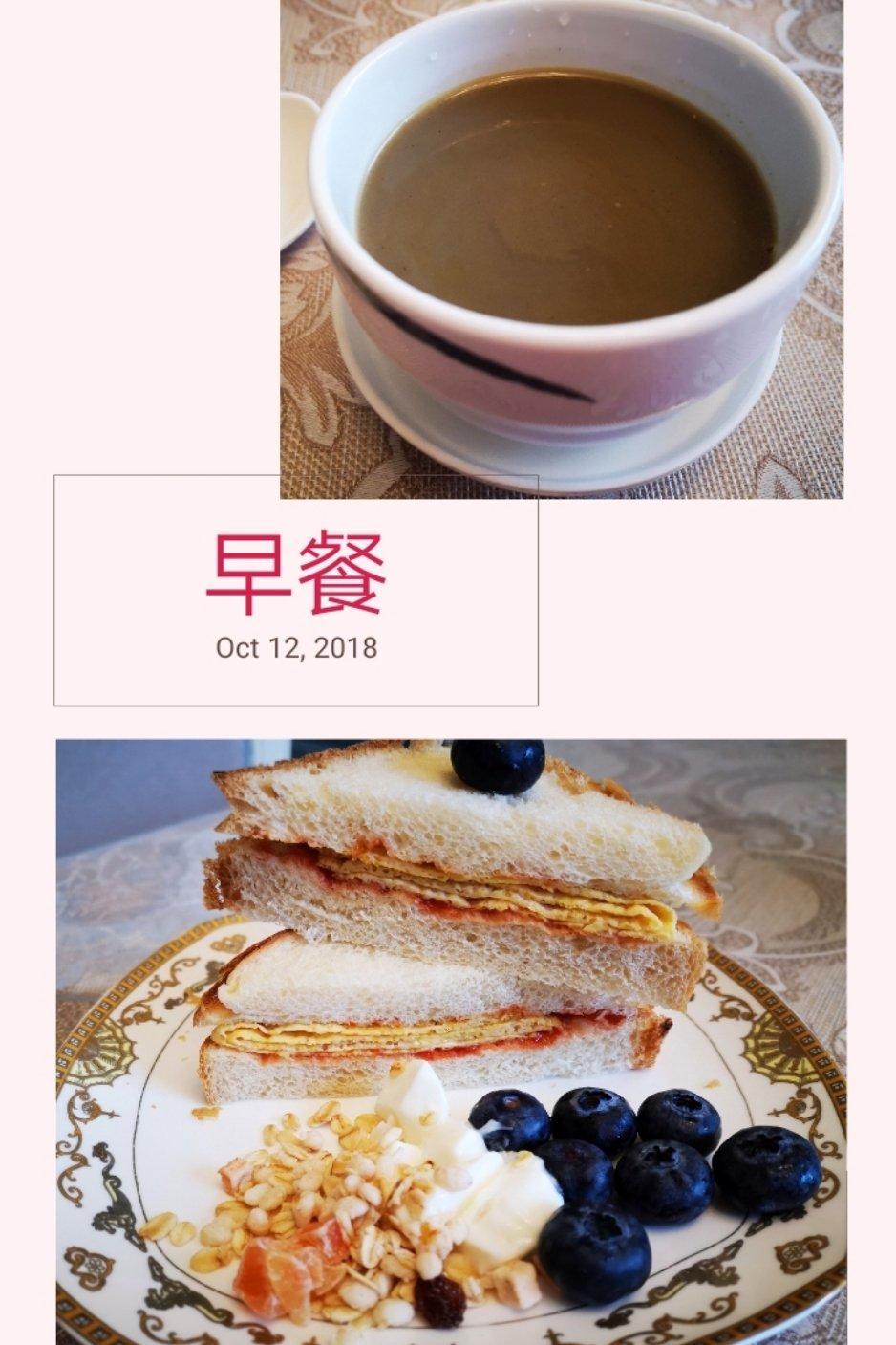 火腿芝士蛋三文治