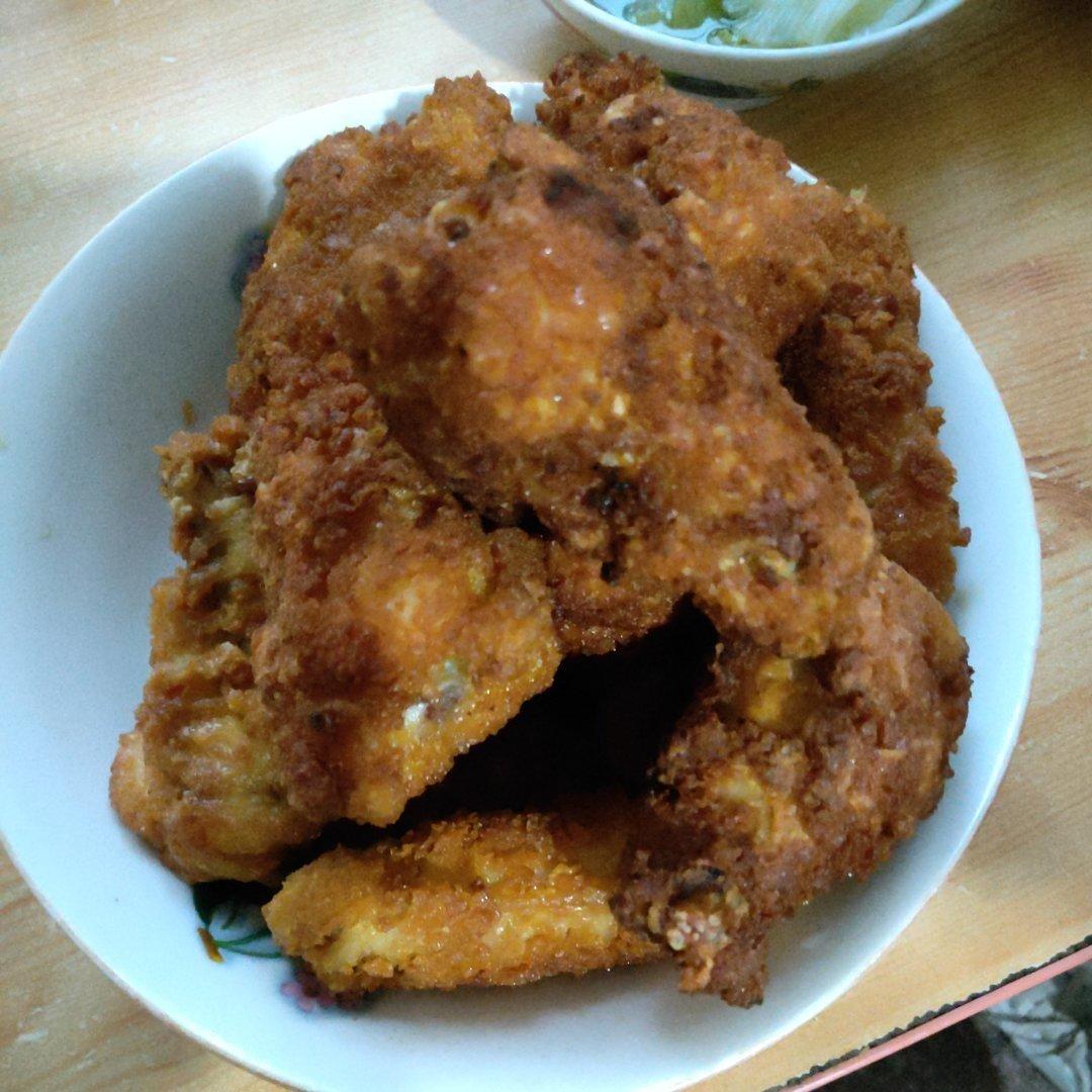香脆辣味炸鸡翅