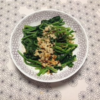 凉拌菠菜