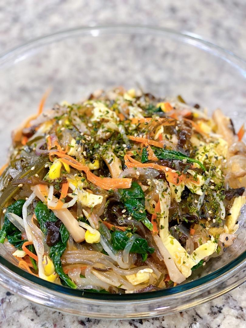 停不下来快手韩式拌杂菜