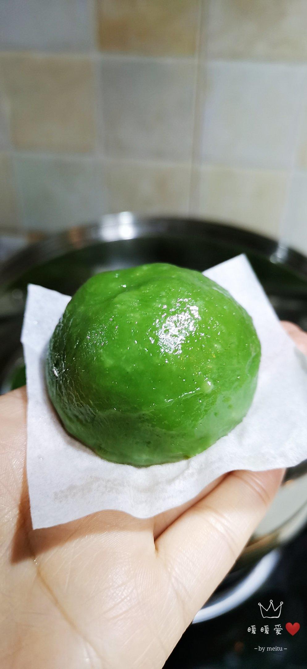 《Tinrry+》咸蛋黄肉松青团+红豆沙青团