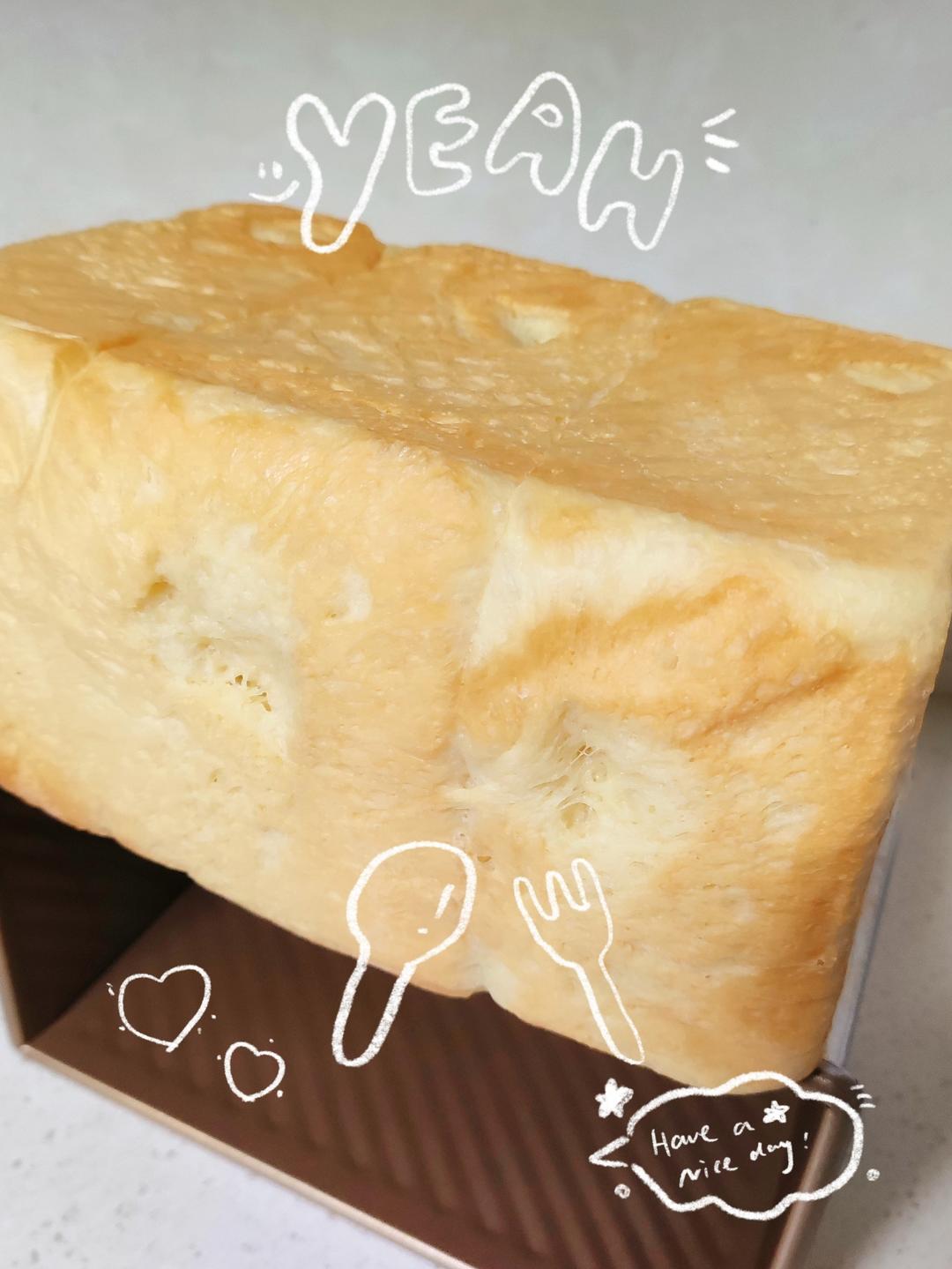 夺命软吐司(๑´ڡ`๑)超软拉丝极速方便的一次发酵吐司