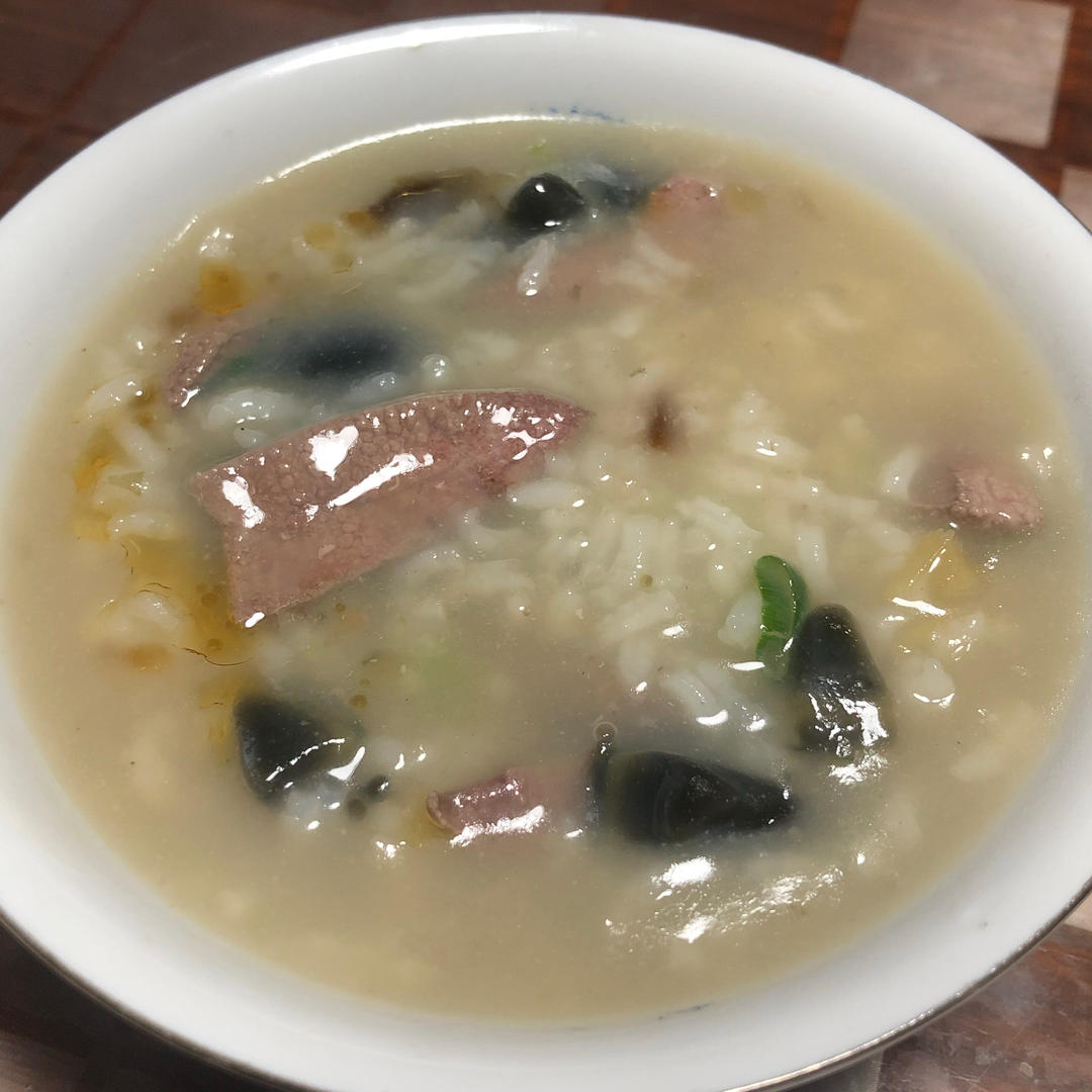 皮蛋瘦肉粥