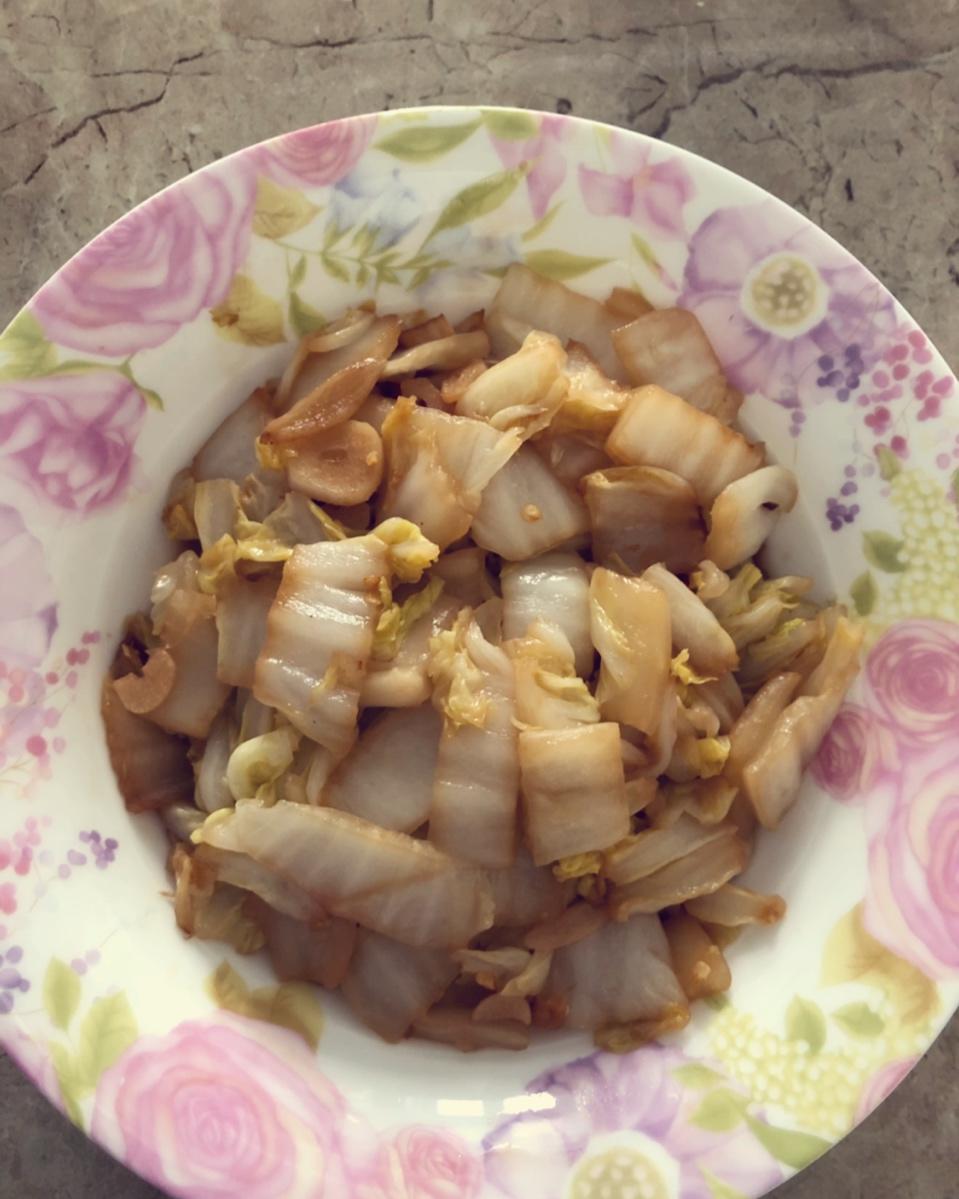 素炒辣白菜