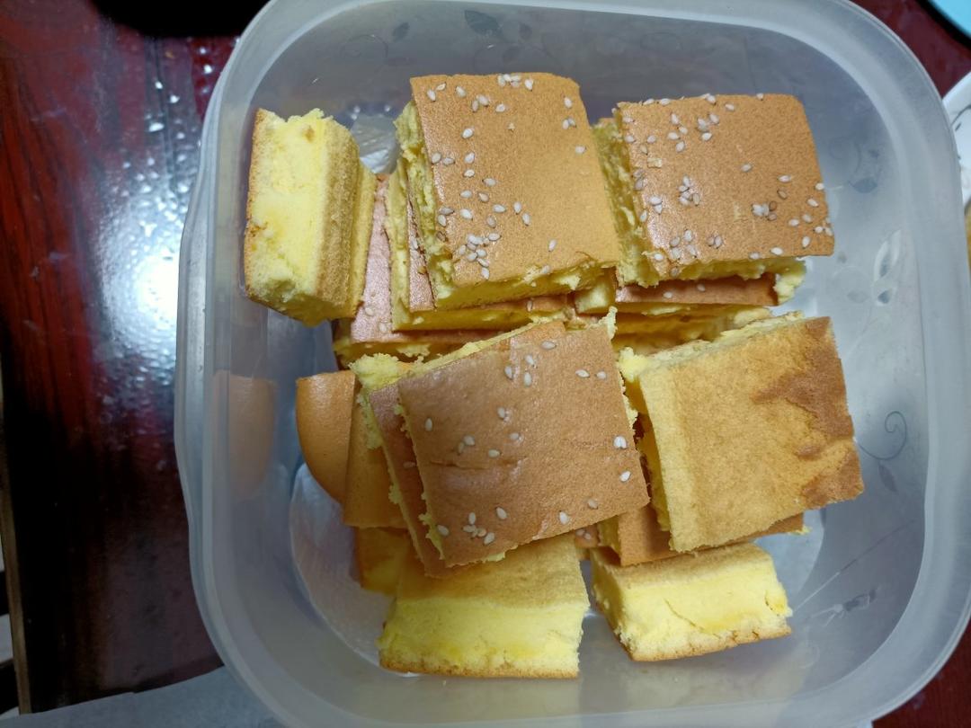 6寸原味戚风蛋糕