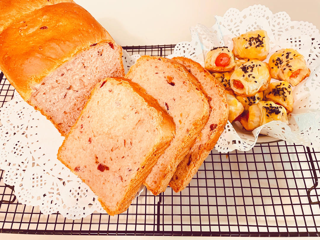 红酒🍷蔓越莓吐司🍞|浪漫💕奢华|酒香萦绕