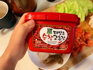 低卡管饱 减肥必备 韩式辣酱杂菜海鲜汤的做法 步骤2