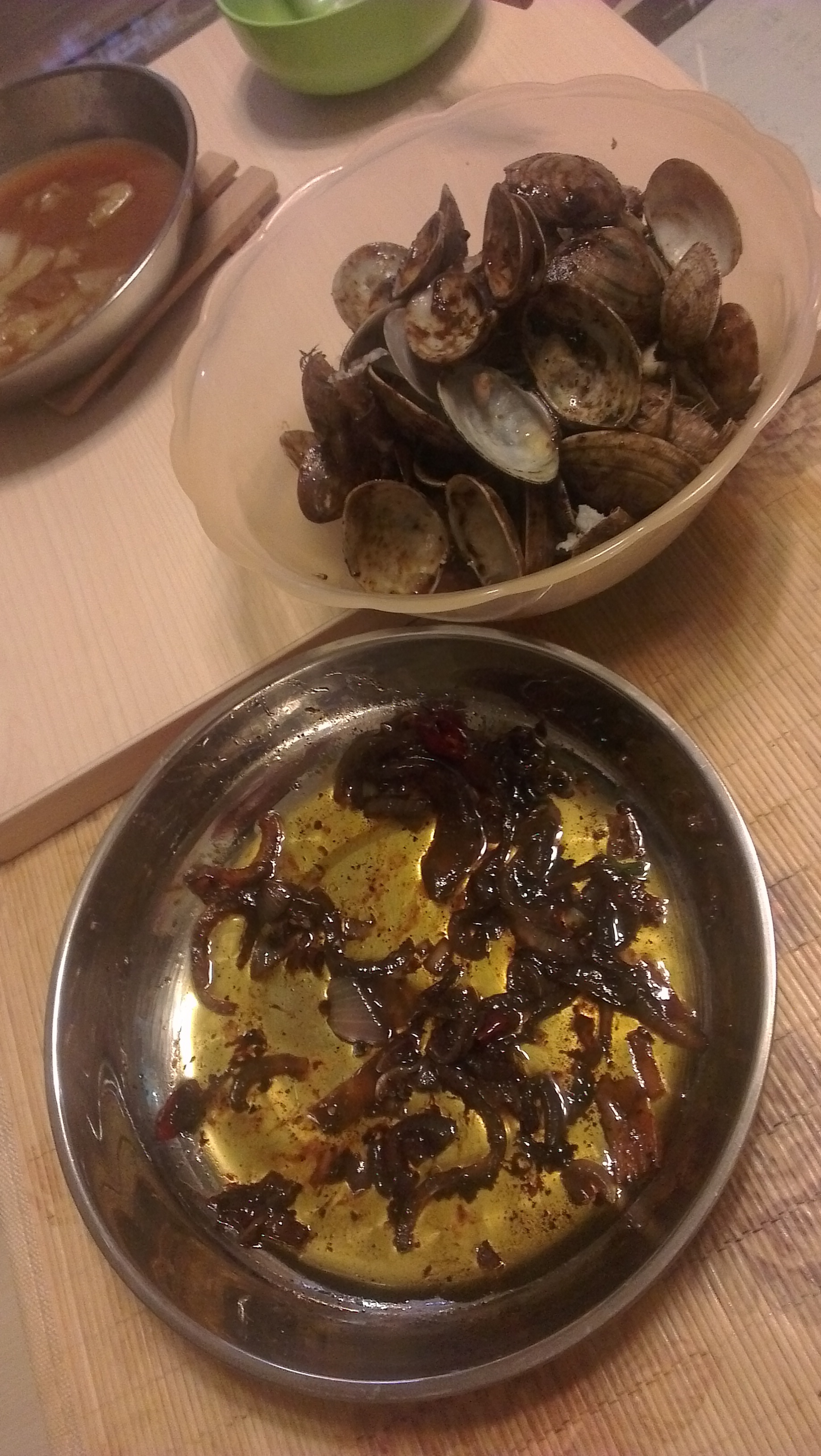 招牌黑胡椒炒花蛤