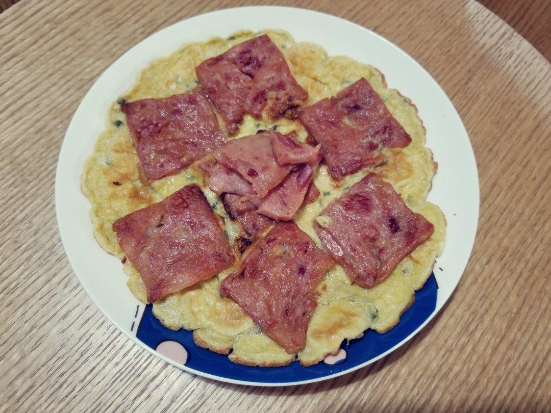 香煎午餐肉蛋饼