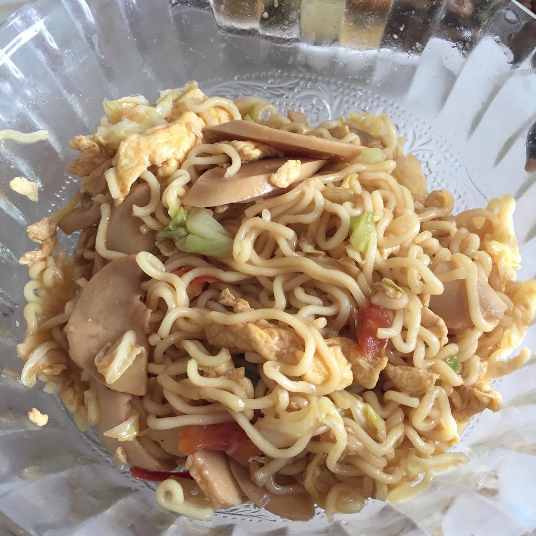 炒方便面