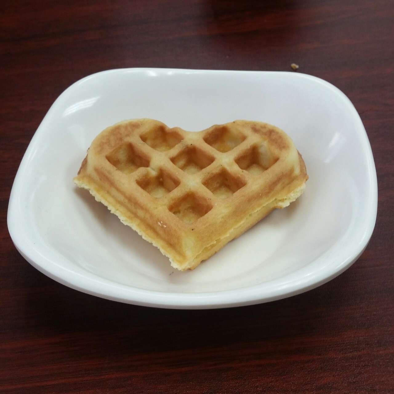 冰淇淋华夫饼