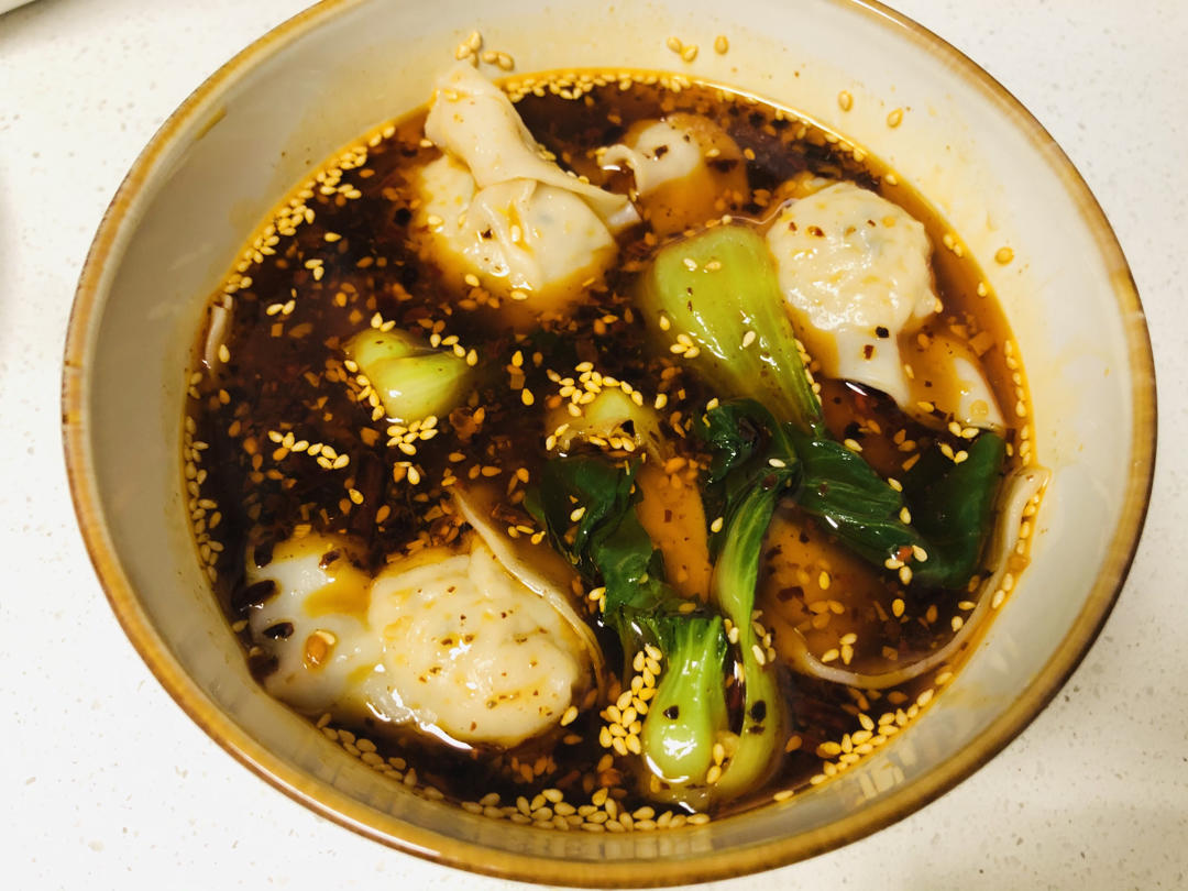 私房【重庆老麻抄手】老麻·中麻·微微麻任你选😋