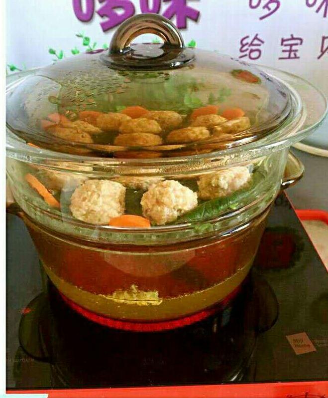 宝宝辅食♥鸡肉豆腐丸子的做法