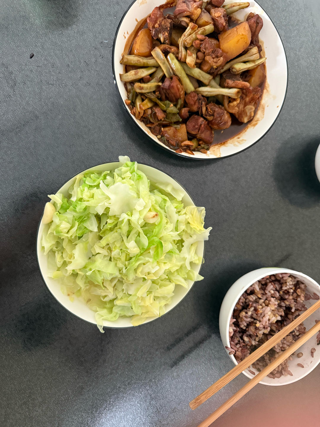 土豆焖鸡腿