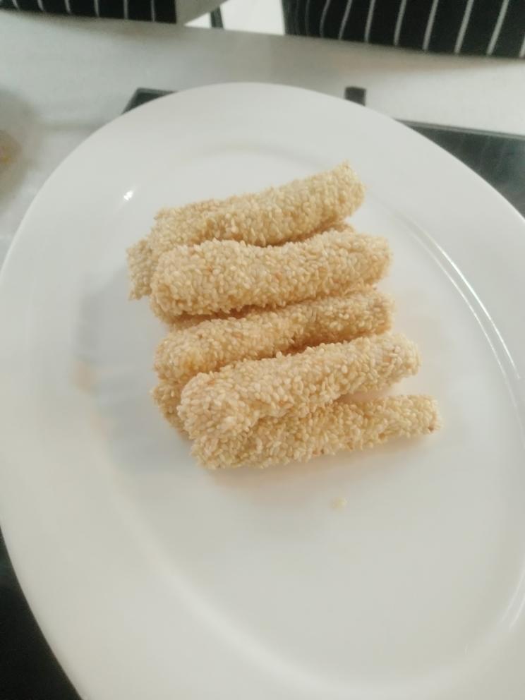 芝麻鱼条