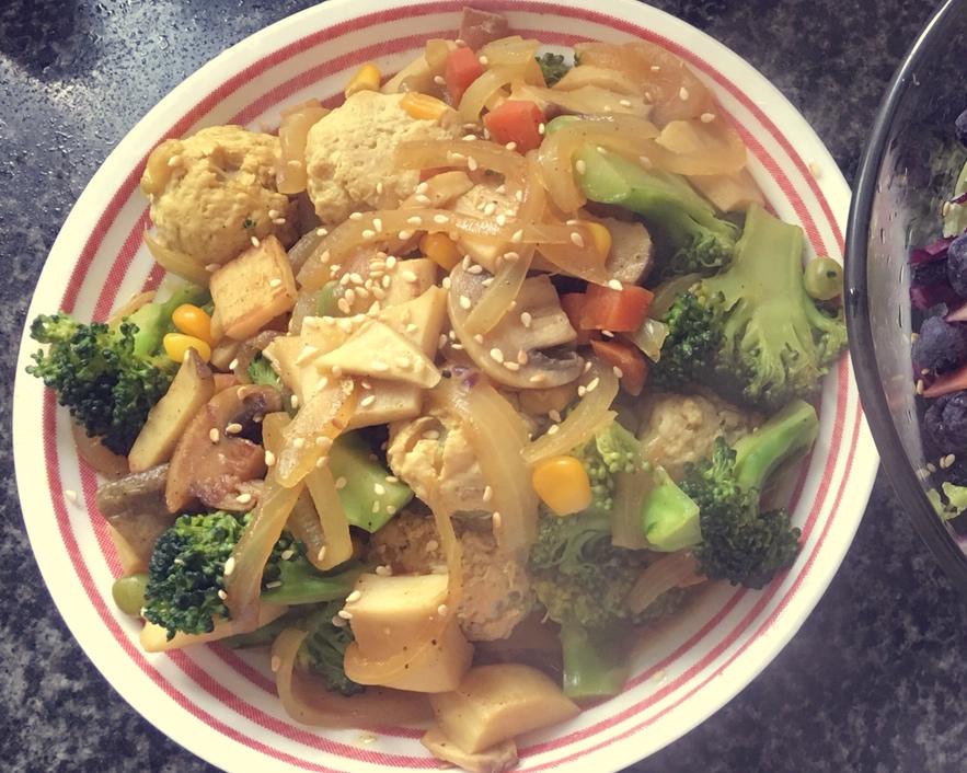【快手减脂午餐】咖喱蔬菜