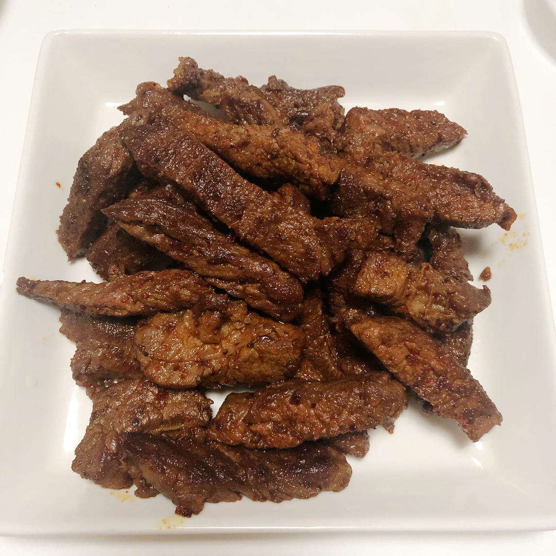 香辣手撕牛肉干