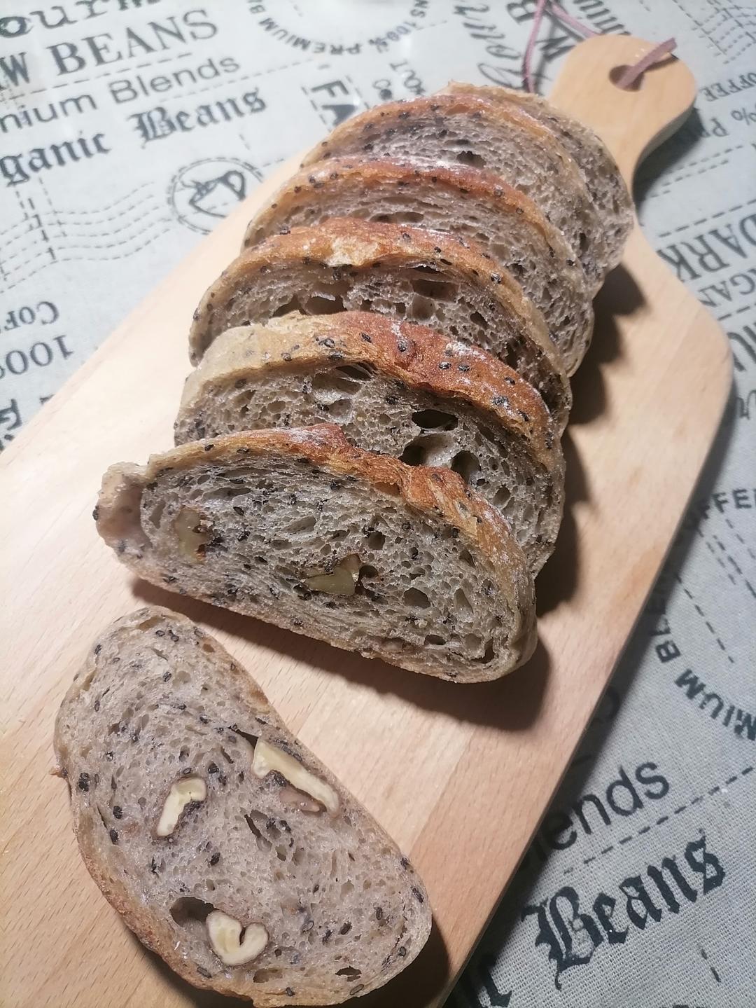 免揉💯无糖无油全麦欧包㊙️健康主食 越吃越香