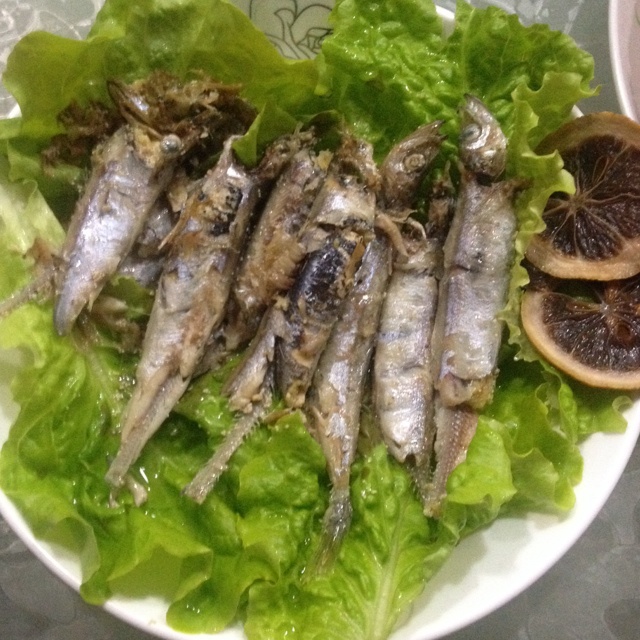 香煎椒盐多春鱼