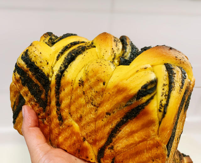 南瓜黑芝麻吐司🍞的做法