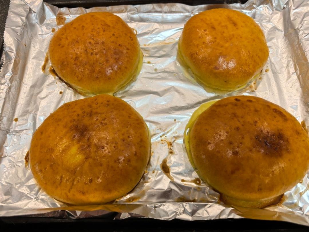 红薯发面饼（烤箱，不粘锅，电饭煲三用版）