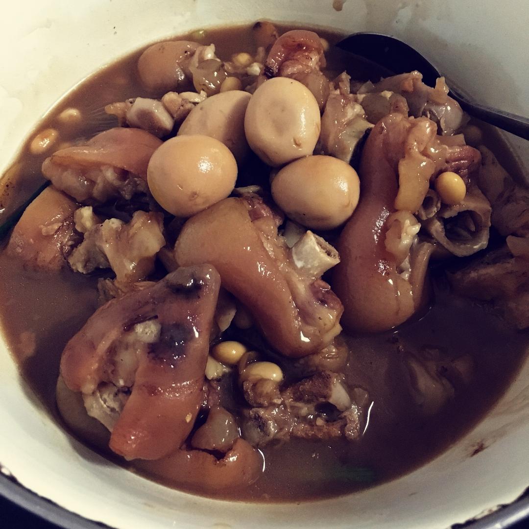 电高压锅版的红烧猪蹄