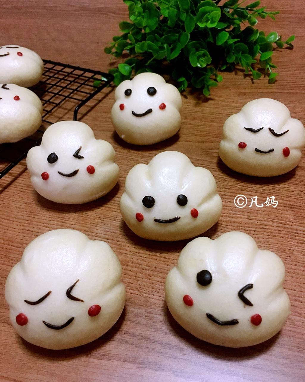 《Tinrry+》美姬老师教你做可爱云朵造型馒头