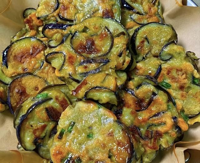 鸡蛋茄子饼 鸡蛋茄子饼