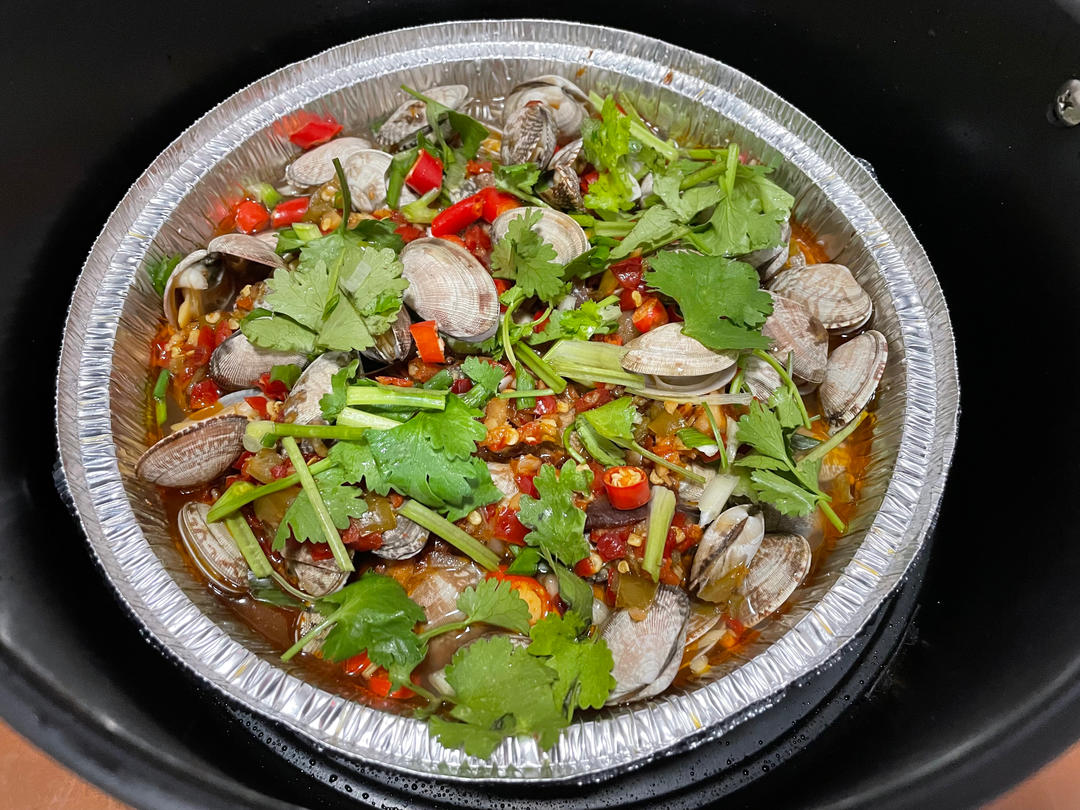 空气炸锅/炒鸡好吃的锡纸花甲～秒杀路边摊