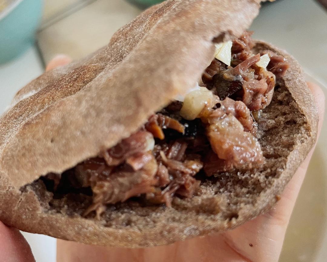 纯奶手撕吐司的做法 步骤1