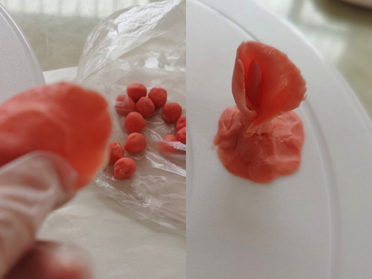 巧克力玫瑰花(不用模具不用翻糖，超级简单)的做法 步骤8