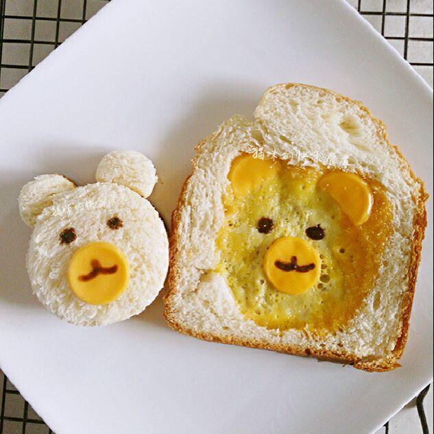 萌萌哒小熊吐司的做法