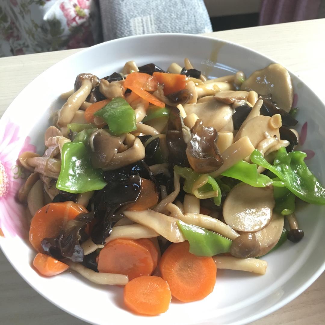 菌菇炒素