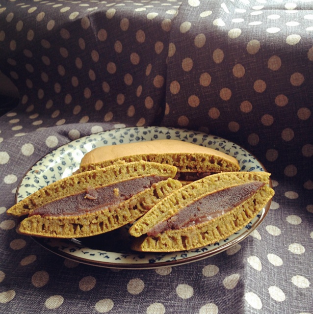 抹茶蜜豆铜锣烧