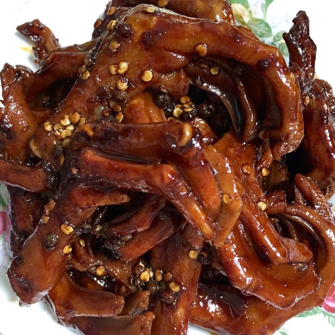 周黑鸭味～～～鸭翅 鸭爪
