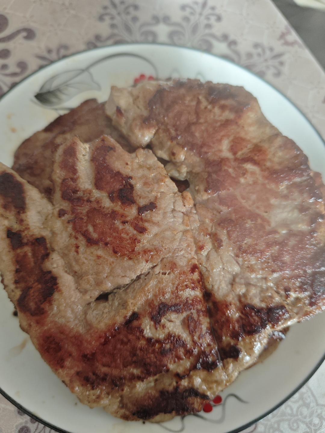 煎牛排家庭版(牛里脊)