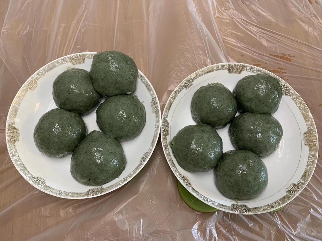 青团（艾草粉版不开裂不塌陷）