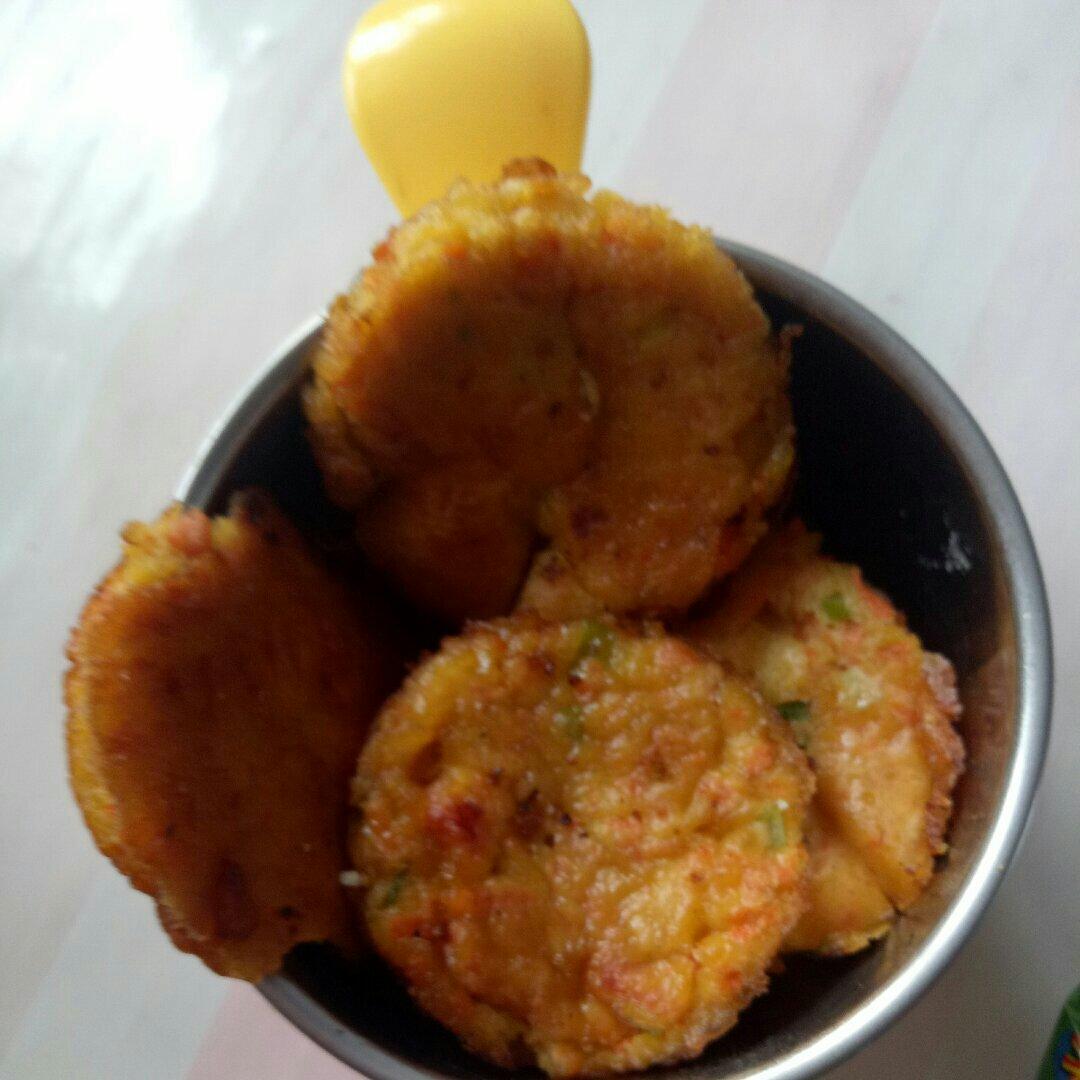 土豆胡萝卜鸡蛋饼