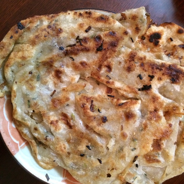 自制葱油饼