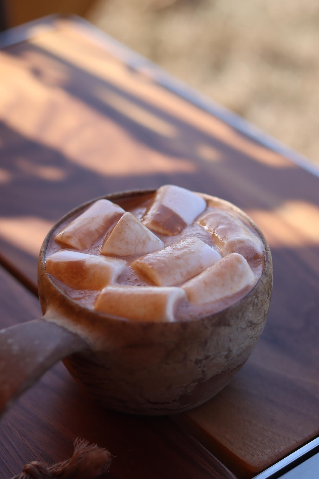 露营菜谱--棉花糖热可可