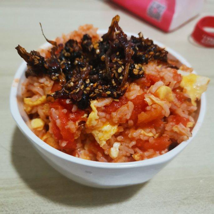 番茄鸡蛋炒饭