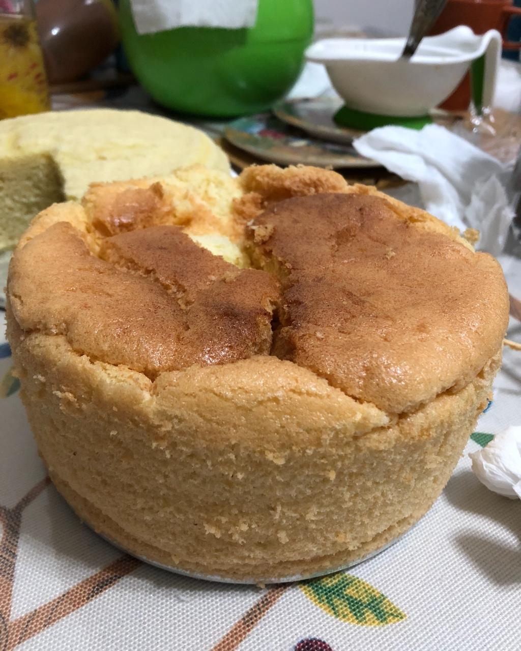 单人旁517做的秒杀一切的最柔软细腻豆渣蛋糕