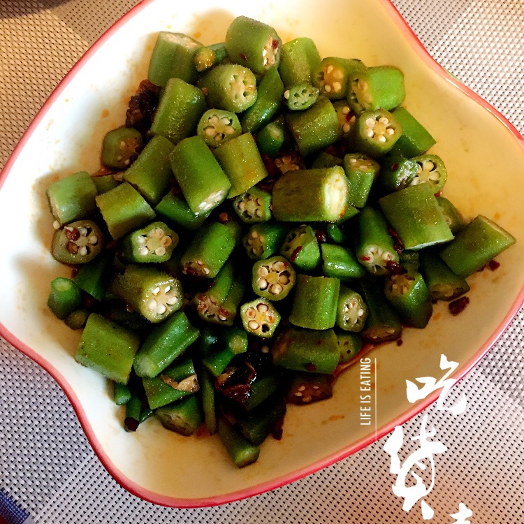 【白灼秋葵】清爽简单